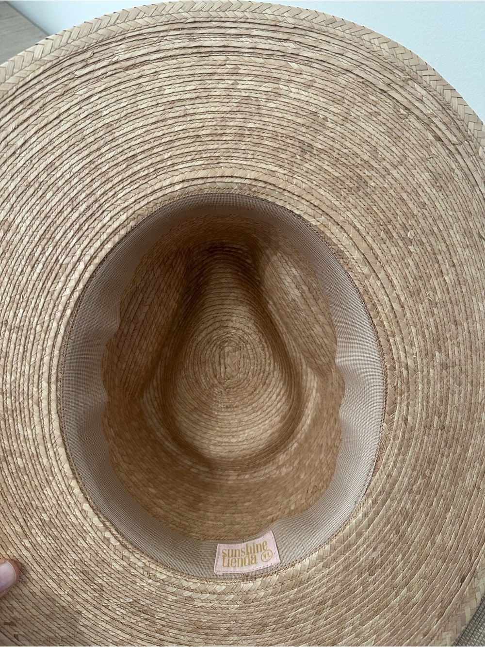 Sunshine Tienda Julia Palm Panama Hat - Picture 4 of 7